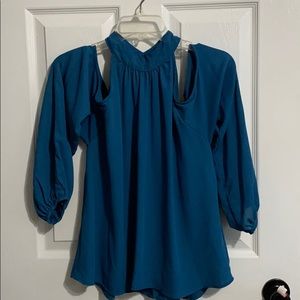 Cold shoulder blouse